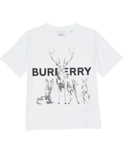 Burberry Kids Stag Hare Fox Tee (Toddler/Little Kids/Big Kids)
