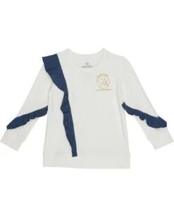 Chaser Kids Harry Potter Hogwarts Bliss Knit Ruffle Pullover (Toddler/Little Kids)