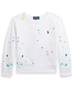 Polo Ralph Lauren Kids Paint Splatter–Print Spa Terry Pullover (Toddler)