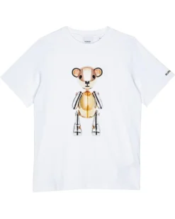 Burberry Kids Rose Gold Bear Short Sleeve T-Shirt (Little Kids/Big Kids)