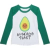 Chaser Kids Avocado Toast Gauze Jersey Baseball Tee (Toddler/Little Kids)