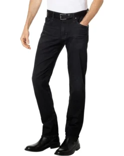 AG Adriano Goldschmied Tellis Modern Slim Jeans In 1 Year Black Hills
