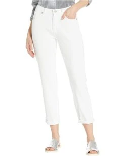 7 For All Mankind Josefina In Broken Twill White