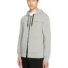 Armani Exchange Cotton Zipper Logo Sweatshirt