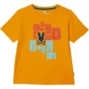 Psycho Bunny Kids Lyons Graphic Tee With Flocking (Toddler/Little Kids/Big Kids)