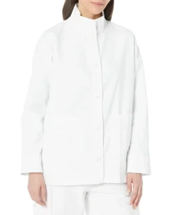 Eileen Fisher Stand Collar Jacket