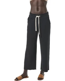 PACT Waffle Wide Leg Crop Pants