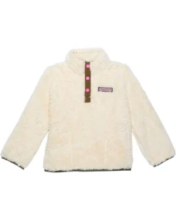 Vineyard Vines Kids Fuzzy Snap Placket Pullover (Toddler/Little Kids/Big Kids)