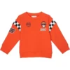 Stella McCartney Kids Sweatshirt With Motorcross Print (Toddler/Little Kids/Big Kids)