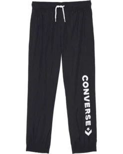 Converse Kids Wordmark Woven Pants (Little Kids)