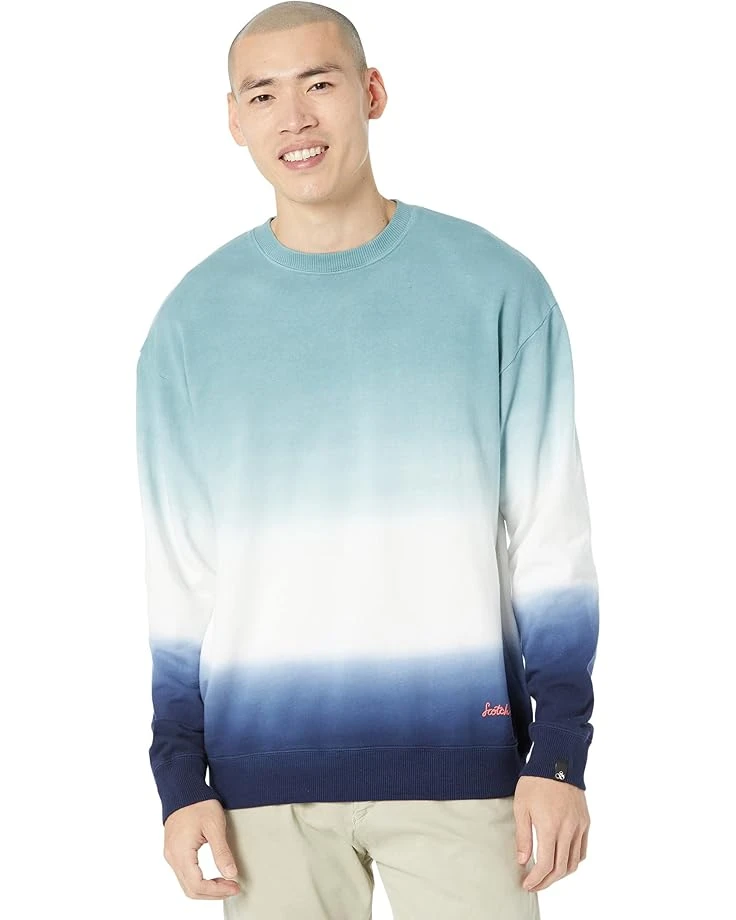 Scotch & Soda Tie-Dye Felpa Crew Neck Sweatshirt