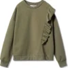 MANGO Kids Frill Sweatshirt (Little Kids/Big Kids)
