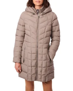 Bernardo Fashions Quilted Seamed Walker