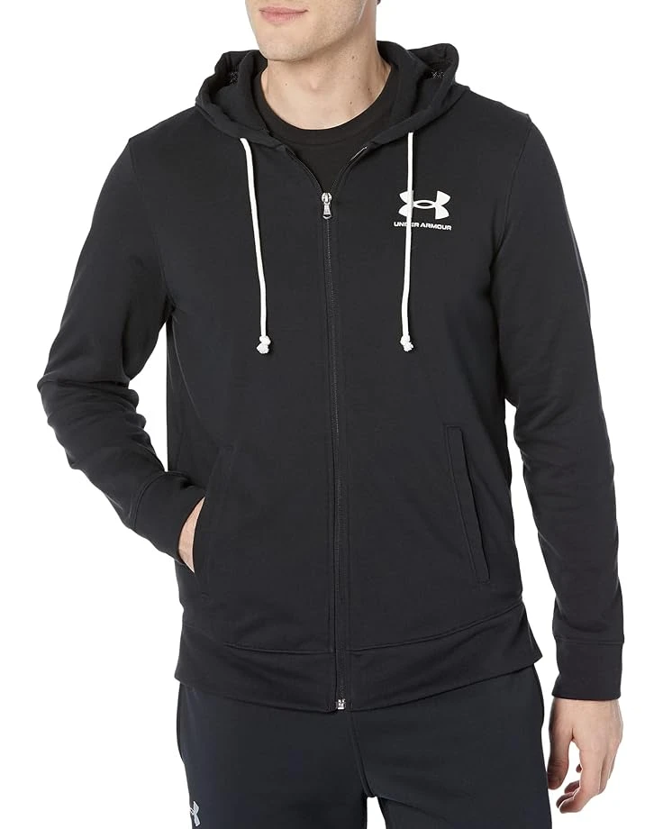 Under Armour Rival Terry Left Chest Full Zip Hoodie