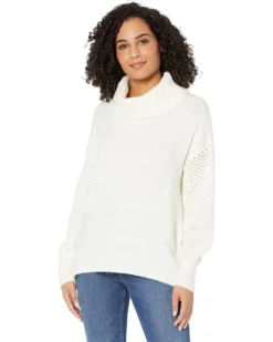 Vince Camuto Drop Shoulder Turtleneck Sweater