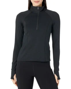 Beyond Yoga Heather Rib Take A Hike Zip Pullover