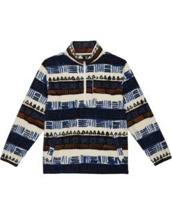 Billabong Kids Boundary Mock Neck Fleece Hoodie (Big Kids)