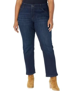 Lee Regular Fit Straight Leg Jeans (Plus)
