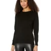 Elliott Lauren Marella Scoop Neck Sweater With Front Seam Detail