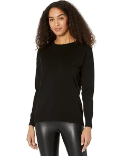 Elliott Lauren Marella Scoop Neck Sweater With Front Seam Detail
