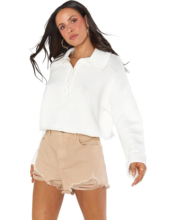 Show Me Your Mumu Crawford Collared Sweater