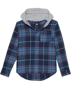 Quiksilver Kids Halidon Hood Long Sleeve (Big Kids)