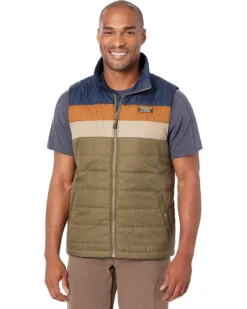 L.L.Bean Mountain Classic Puffer Vest Color-Block