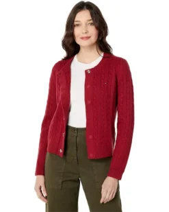 Tommy Hilfiger Adaptive Wool Cable Cardigan
