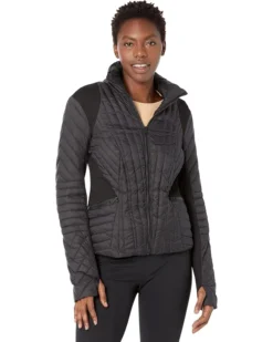 Blanc Noir Motion Panel Zip Puffer