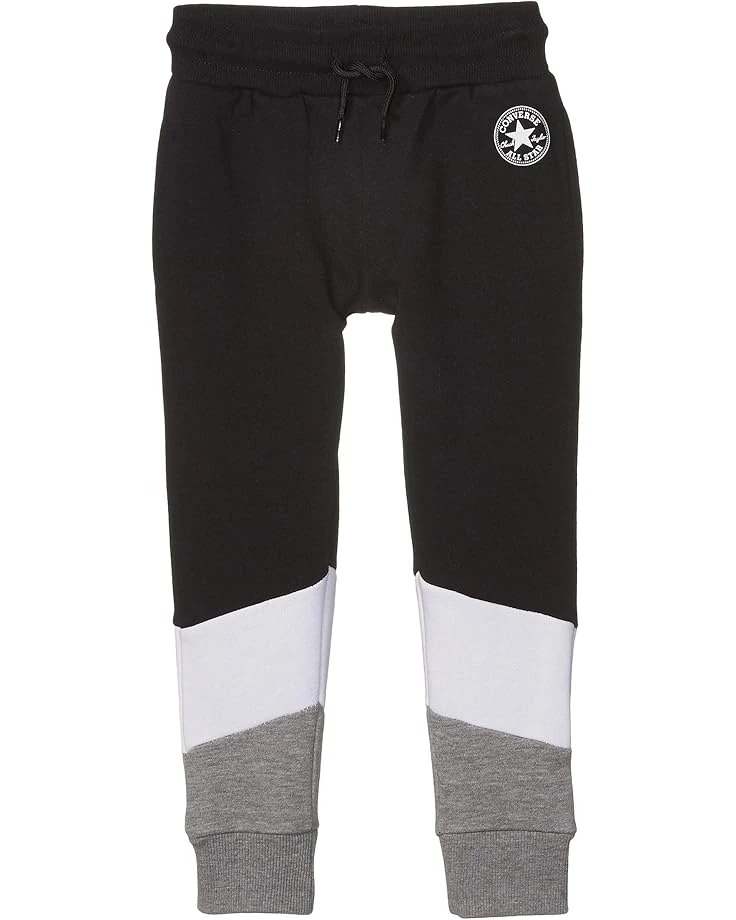 Converse Kids Chuck Patch Color Block Fleece Pull-On Joggers (Little Kids)