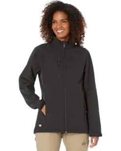 Caterpillar Grid Fleece Bonded Softshell Jacket