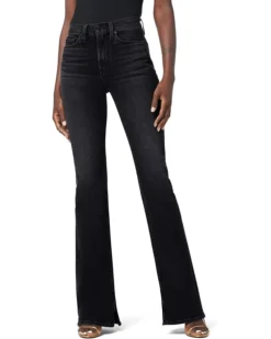 Hudson Jeans Barbara High-Rise Bootcut Inseam Slit In Night Sky