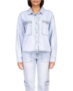 Sanctuary Cargo Cropped Boy Shirt