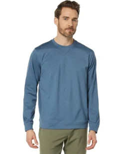 PUMA Golf Cloudspun Heather Crew Neck