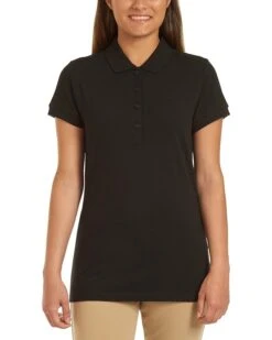 Nautica Junior's Uniform Short Sleeve Pique Polo