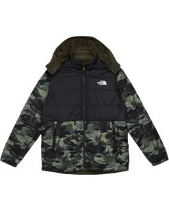 The North Face Kids Printed Reversible Mount Chimbo Full Zip Hooded Jacket (Little Kids/Big Kids)