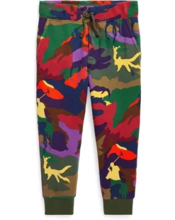 Polo Ralph Lauren Kids Polo Pony Camo Fleece Jogger Pants (Toddler)