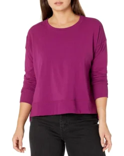 Eileen Fisher Petite Crew Neck Top