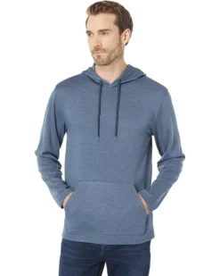 Vince Herringbone Pullover Hoodie