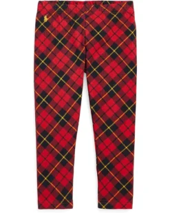 Polo Ralph Lauren Kids Plaid Organic Cotton-Blend Leggings (Toddler)