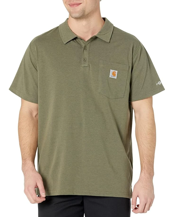 Carhartt Force Cotton Delmont Pocket Polo