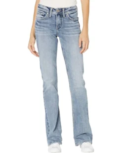 Silver Jeans Co. Suki Mid-Rise Bootcut Jeans L93719EDK261