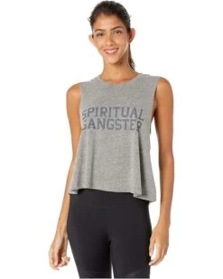 Spiritual Gangster Crop Tank Top
