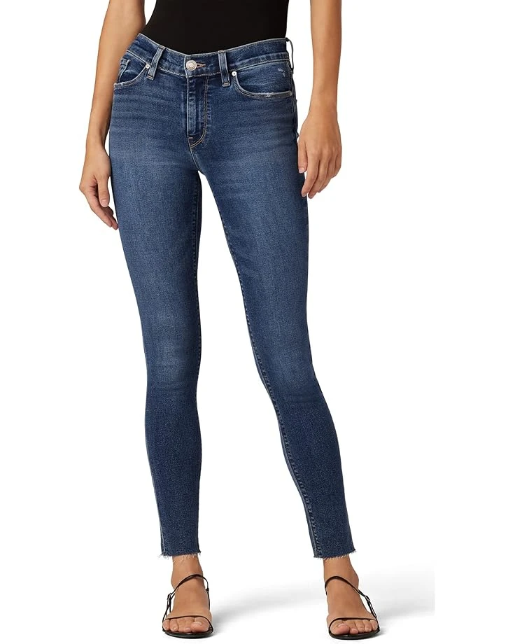 Hudson Jeans Nico Mid-Rise Super Skinny Ankle In Lotus