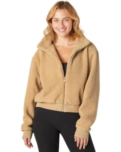 Beyond Yoga Brave The Elements Sherpa Bomber