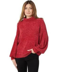 Chaser Lou Turtleneck Crop Pullover