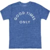 The Original Retro Brand Kids Tri-Blend Good Times Only Crew Neck Tee (Big Kids)