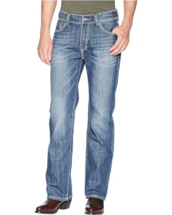 Rock And Roll Cowboy Double Barrel In Dark Wash M0S8553